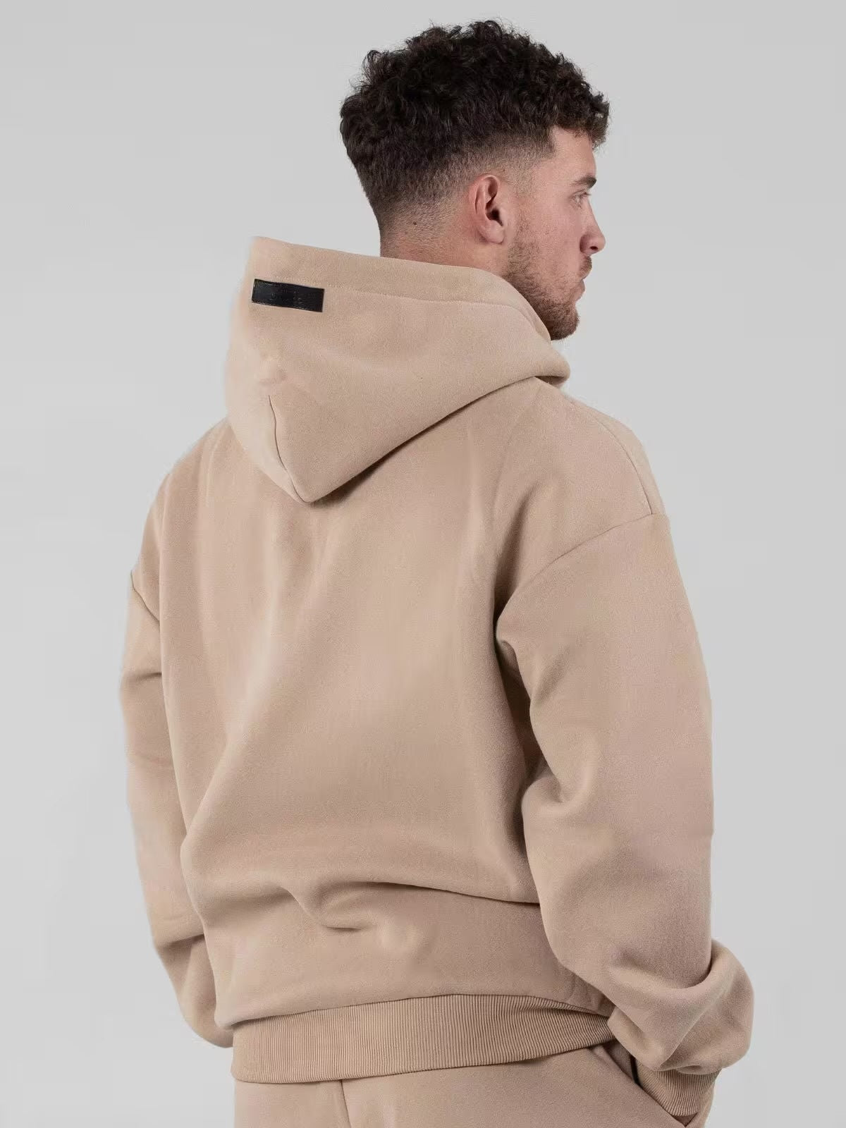 Comfrt Coordinate Hoodie in sand